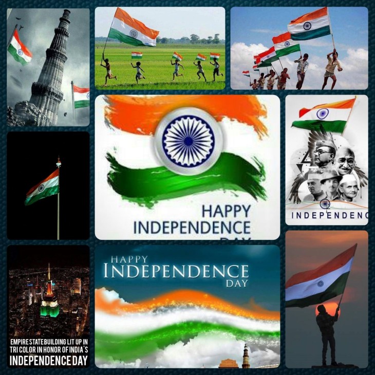 India at 69; celebrating India's independence